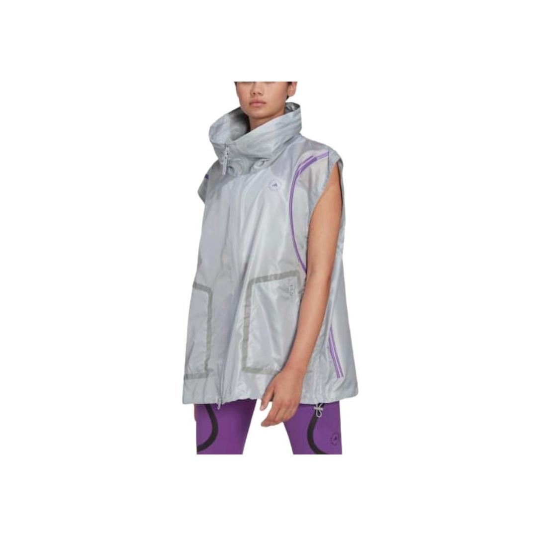 

Adidas By Stella McCartney Truepace Running Gilet Women Gilets Transparent-Agate HG6853 S