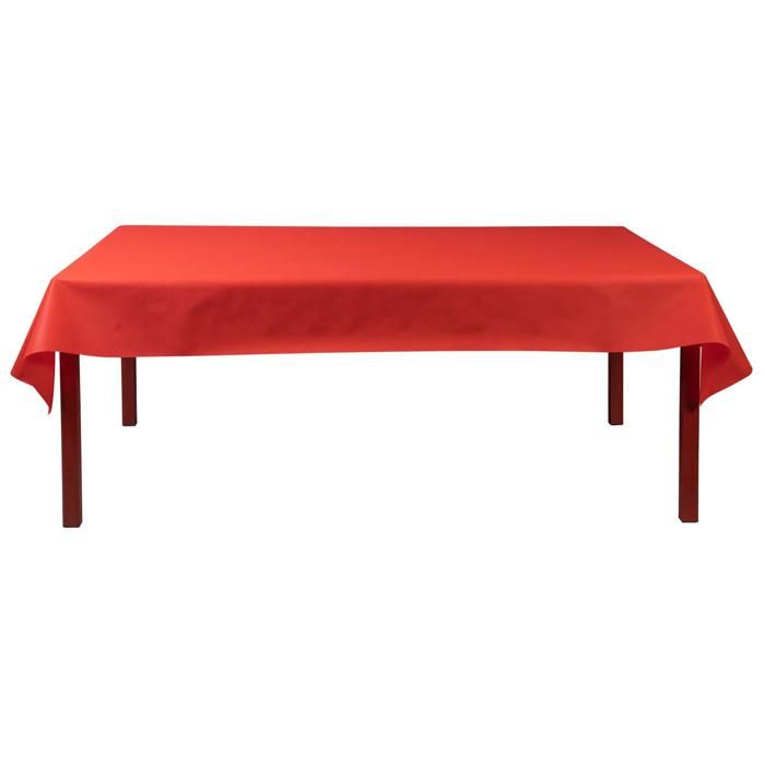 Nappe spunbond - le geant de la fete - 50 m - rouge - synthétique - rectangulaire
