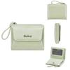 Baellerry Women Fashion Short Wallets Classic Casual Zipper Coin Purse Artificial Leather Card Holder GZW