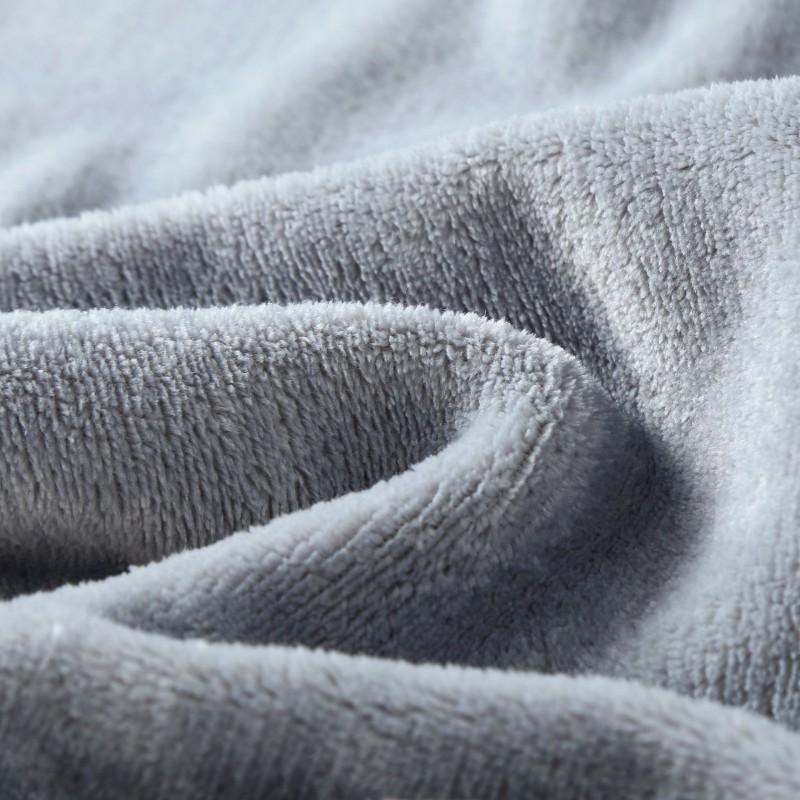 Flannel Blanket Coral Fleece Throw Air Conditioner Lamb Cover Thick Plush