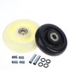 2 Sets Furniture Wheels Sliding Swivel Trolley Castor 1.5/2/2.5/3/4/5Inch Caster For Cart Industrial Move Chair Replacement