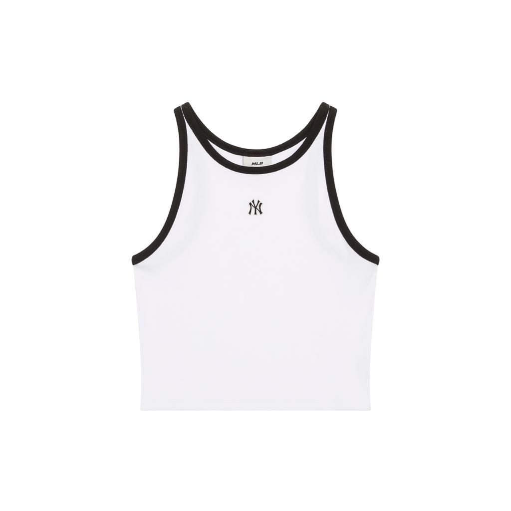 New MLB SS24 Tank Tops Women's Ecru 3FTKB0443-50WHS