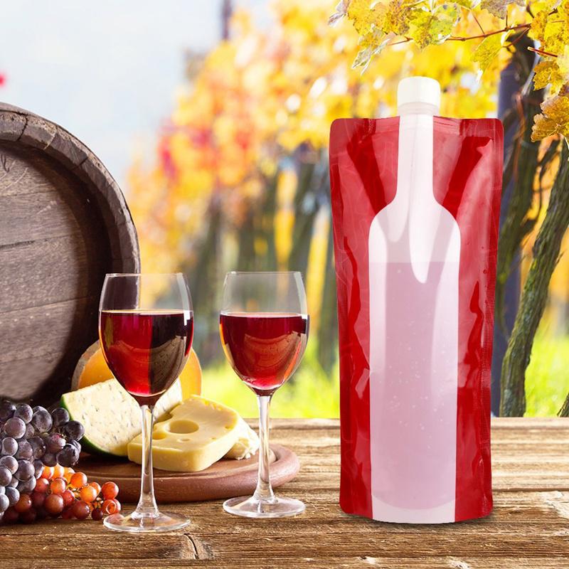 reusable wine pouch
