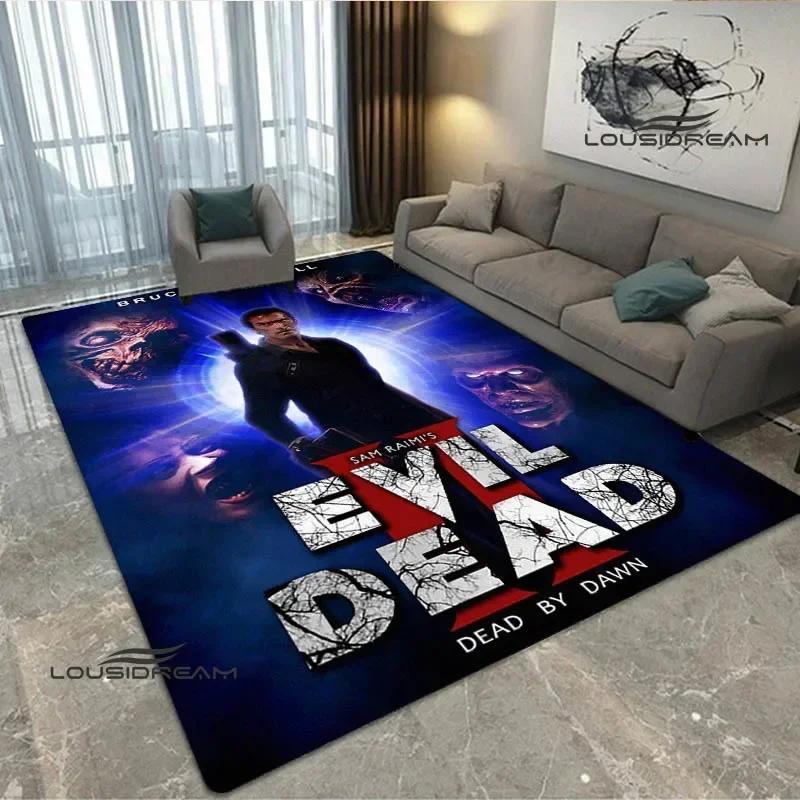 Film The Evil Dead Bedruckter Teppich rutschfester Teppich Schlafzimmer Dekoration Fußmatte Außen Teppich Yogamatte Schlafzimmer Dekoration Geburtstagsgeschenk