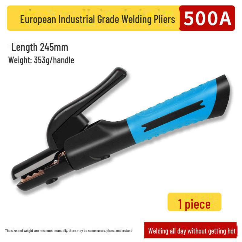 

Промышленные сварочные клещи европейского типа с медной двухцветной ручкой синий