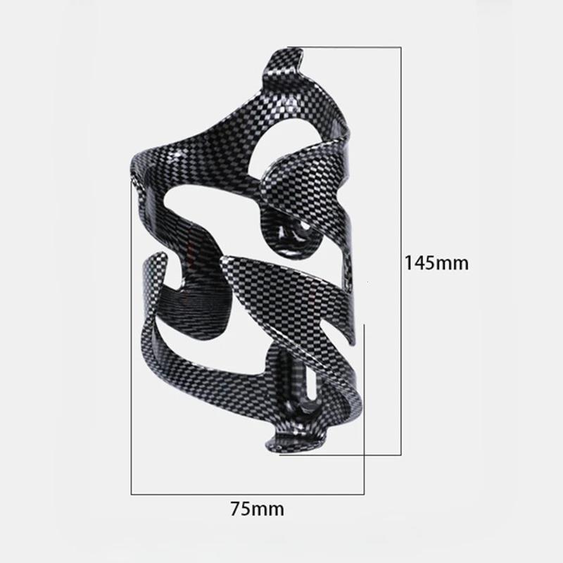 Bicycle Water Bottle Holder MTB Road Cycling Full Carbon Fiber Bicycle Water Bottle Cage Fiberglass Bicycle Accessories Cup Holders 5