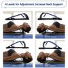 Portable Neck Massager Multi-Level Adjustable Back Cracker Board Back Brace Best Posture Corrector Belt Vehicle Waist Cushion