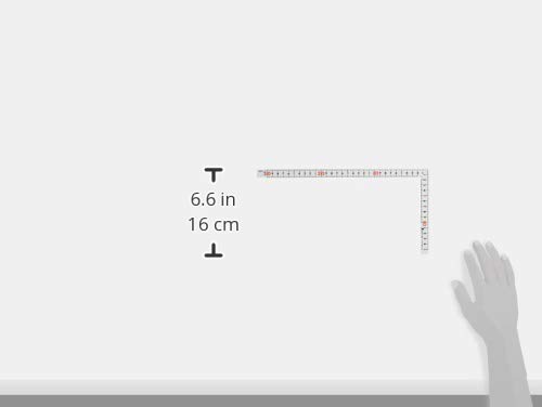 Shinwa Sokutei Curved Ruler, Same Thickness, 30cm/1 Shaku Scale, Masterpiece, White, 11104