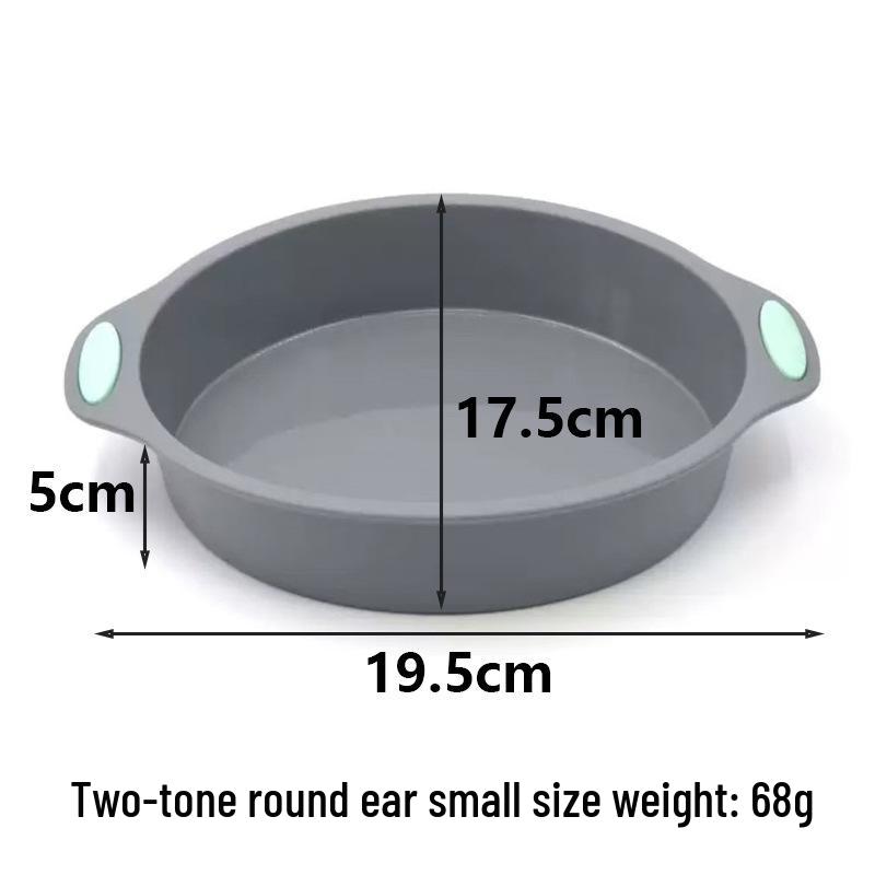 High-Temperature Resistant Silicone Cake Mold – Easy Release for Chiffon, Toast, Cookie, and Muffin Baking