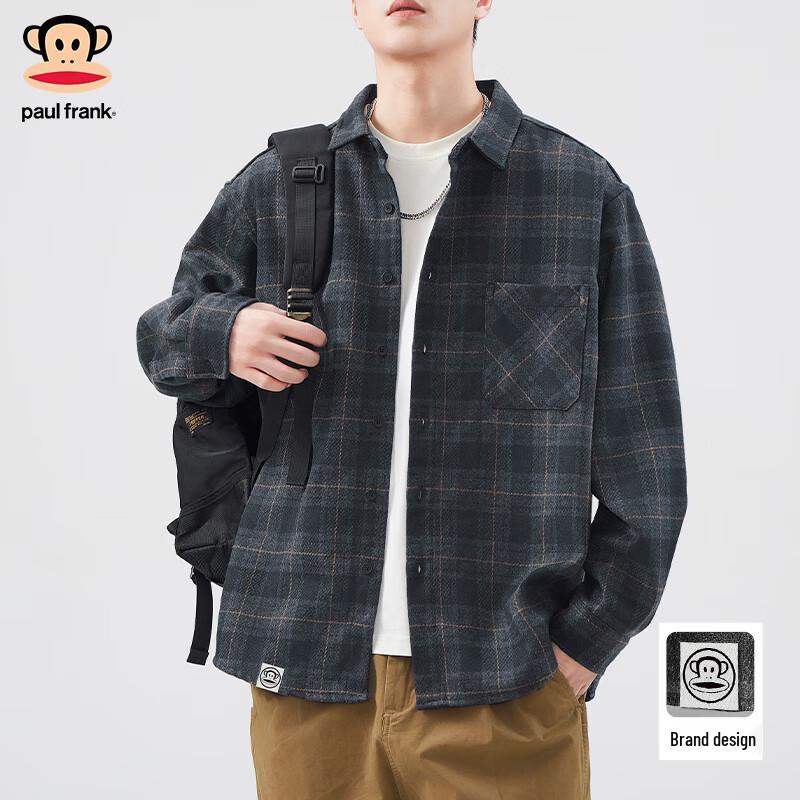 Paul Frank Men s American Style Workwear Long Sleeve Shirt M