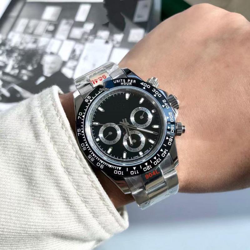 

Laomei Daytona Багатофункціональний Автоматичний Чоловічий Годинник з Сталевим Браслетом Модний Хронограф