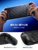 JSAUX Split Protective Case with Switch TPU Middle Frame PC Face Cover Ergonomic Grip Holds 10 Game Cards Stand Compatible Shock Absorption Scratch