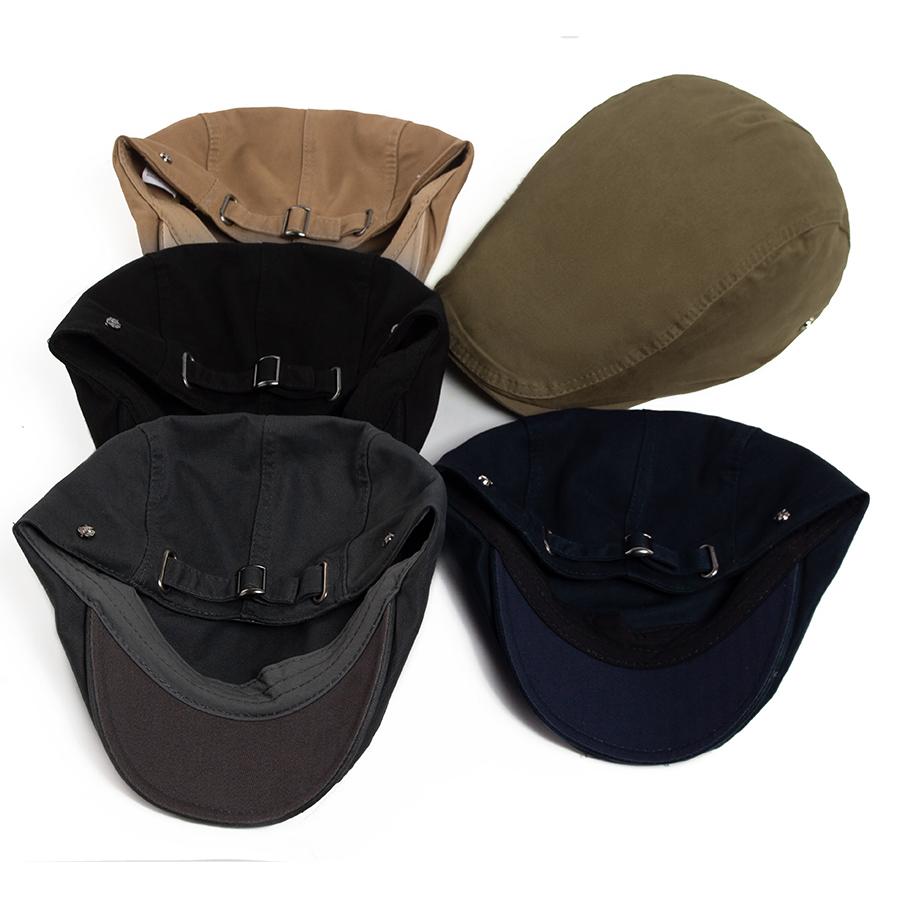 Women Beret Front Back Wear Sun Visor Caps Vintage Men Flat Top Hat Casual Newsboy Cap Fashion Solid Color Berets For Female