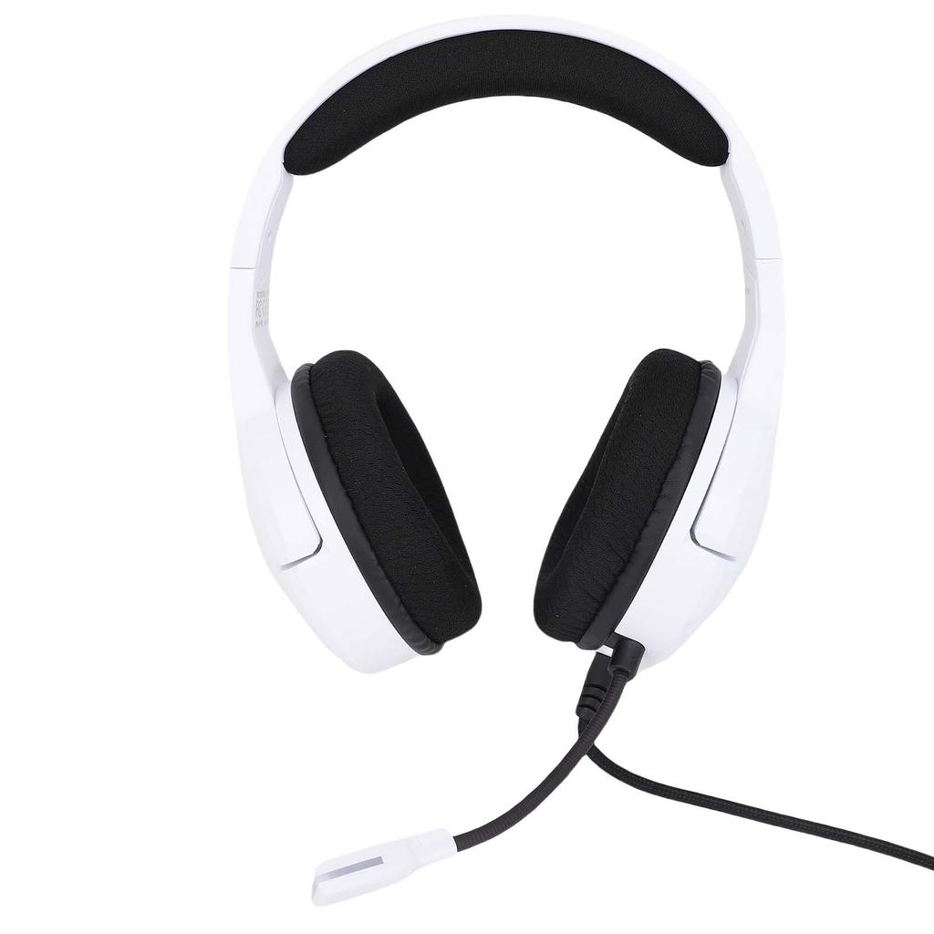 3.5mm Gaming Headset with Directional Microphone, Over Ear Game Headset with RGB Lighting, Volume Control for Smartphone, Laptop, Desktop PC, Gami