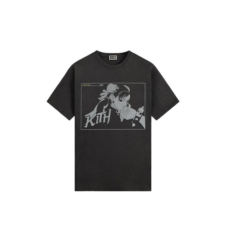 Kith x Capcom Chun Li graphic T-shirt KHM034312-001 L