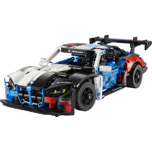 LEGO Technic BMW M4 GT3 EVO Race Car Toy - Birthday Present, Building Blocks, for Boys and Girls, Ages 11, 12, 13, Elementary School Students, Vehicle