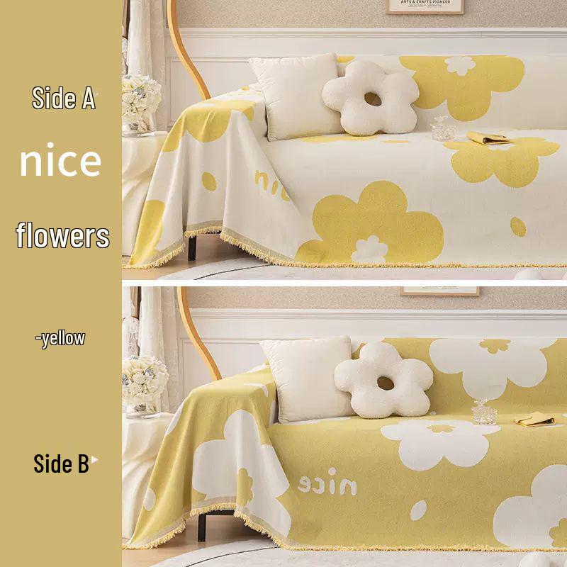 Chenille All-Season Cat Scratch-Resistant Sofa Cover for Home Combination Sofas
