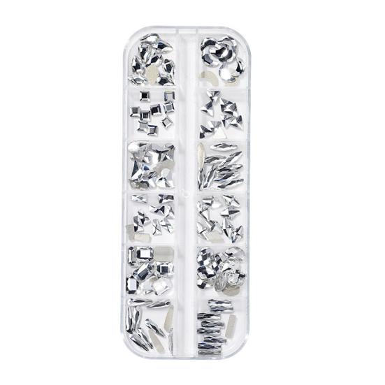 Funktionelle Nageldekoration, glänzend, tragbar, langlebig