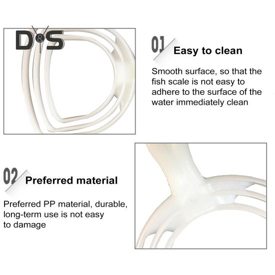 4Pcs Bone Dust Remover Fish Scale Scraper Meat Scraper Manual Fish Scales Remover Ergonomic Handle Easy Clean Fish Descaler for Kitchen