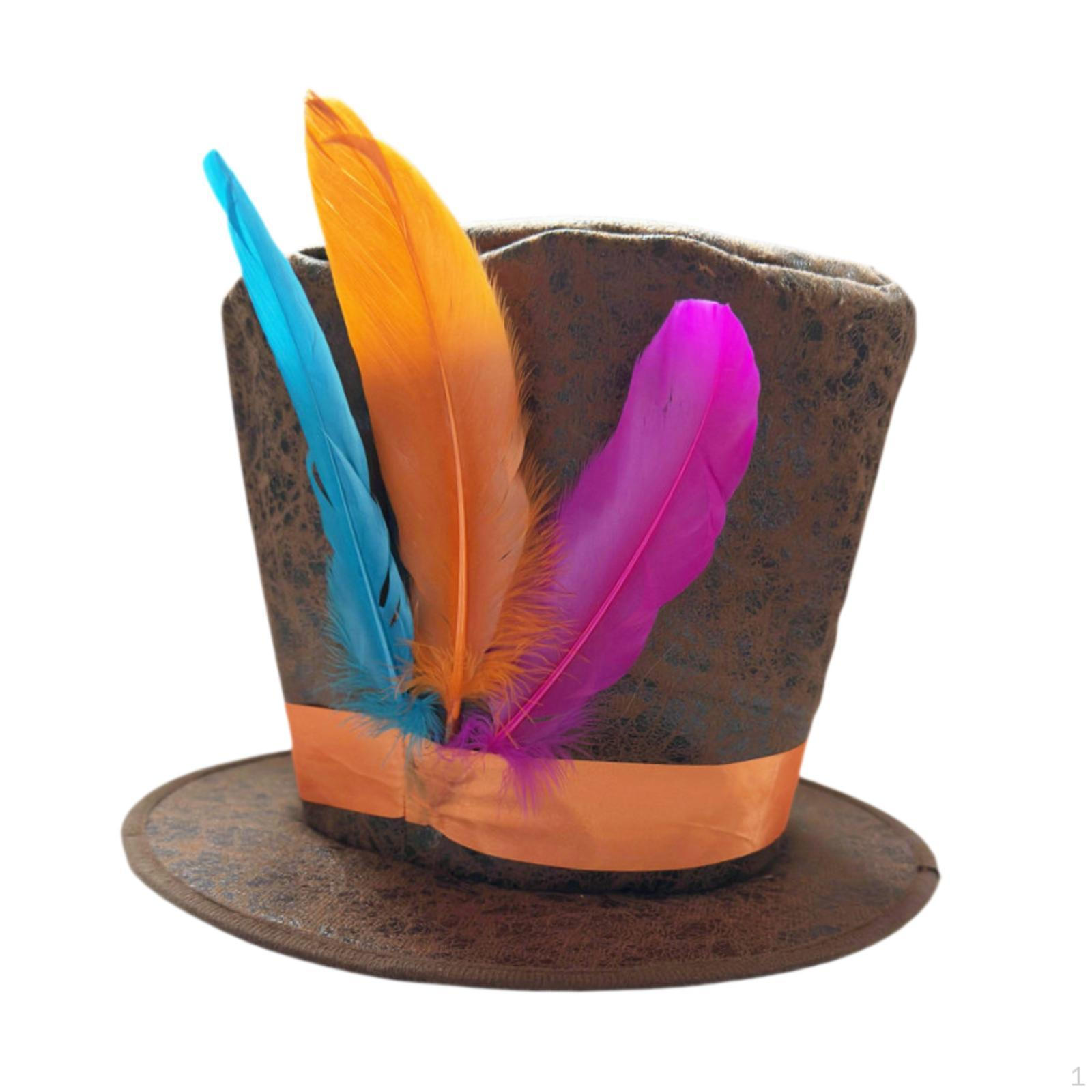 

Magician Top Hat Costume Prop Party for Women Men Formal Headgear Masquerade