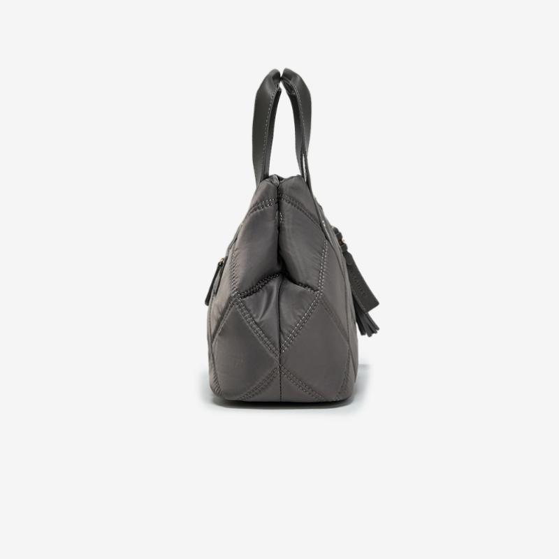 Esquire Collection Esquire Quilted Tote Bag Grey