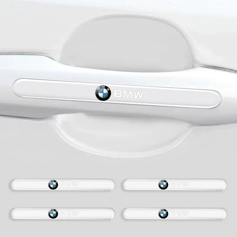 Car Door Bowl Handle Protector Stickers For BMW M M3 M5 X1 X3 X5 X6 E90 E91 E92 E93 M3 E60 Transparent Anti-scratch Film