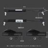ANTC Hood Damper, Hood Lift Rod, Hydraulic Rod for Engine Cover, Stainless Steel, Compatible with Suzuki Jimny JB64/JB74 (Jimny 2019+)