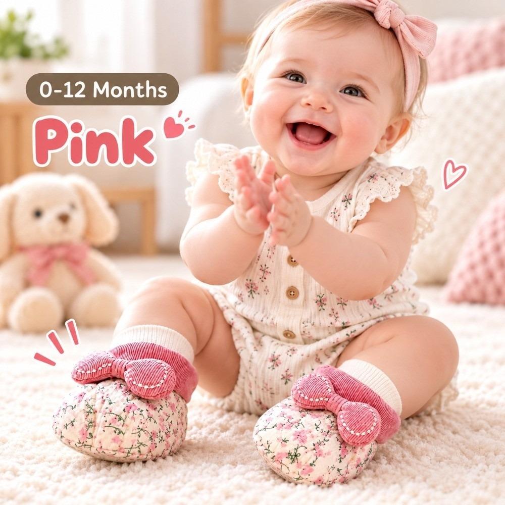 Warm Toddler Snow Boots Corduroy Baby Footwear Cute Newborn Baby Shoes