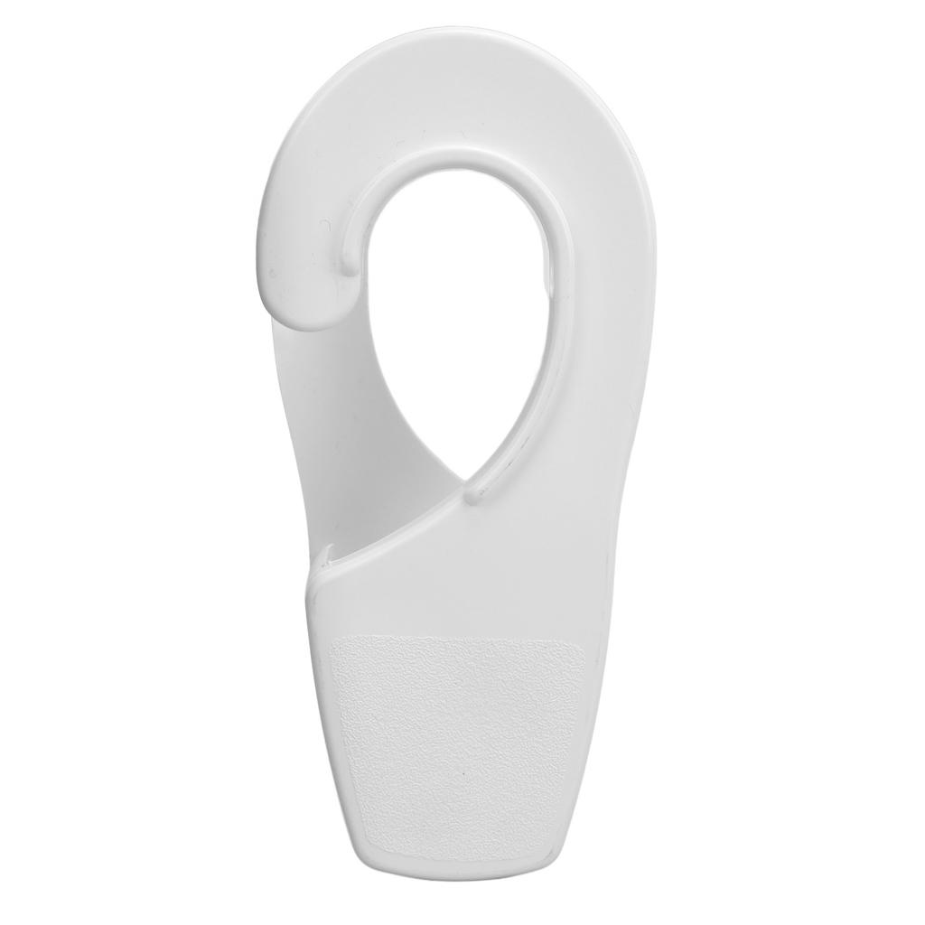 Boat Bumper Clip Fast Adjustment Enhanced Sealing Pontoon Bumper Clip Hook for Ship Kayak Yacht White 25mm   1in