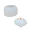 Tea Light Candles Silicone Mold Elegant Candle Holders Making Mold Flexible Decor Resin Mold for DIY Enthusiasts