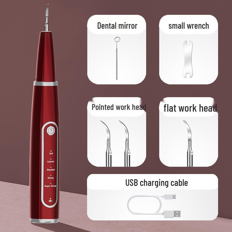 Elektrischer Ultraschall-Zahnreiniger: Zahnsteinentferner & Aufhellender Dental-Scaler