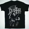 Chuck Schuldiner Retro Cotone Pesante Nero Tutte le Taglie Maglietta Per Uomo AG471 Maglietta Unisex