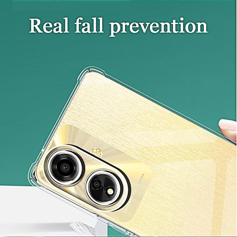 Transparent Phone Case for Oppo A59 A79 A98 5G A78 A58 A38 A18 4G A17 A17k A57 A97 A53 A94 A74 A54 A52 Back Cover Clera Shell