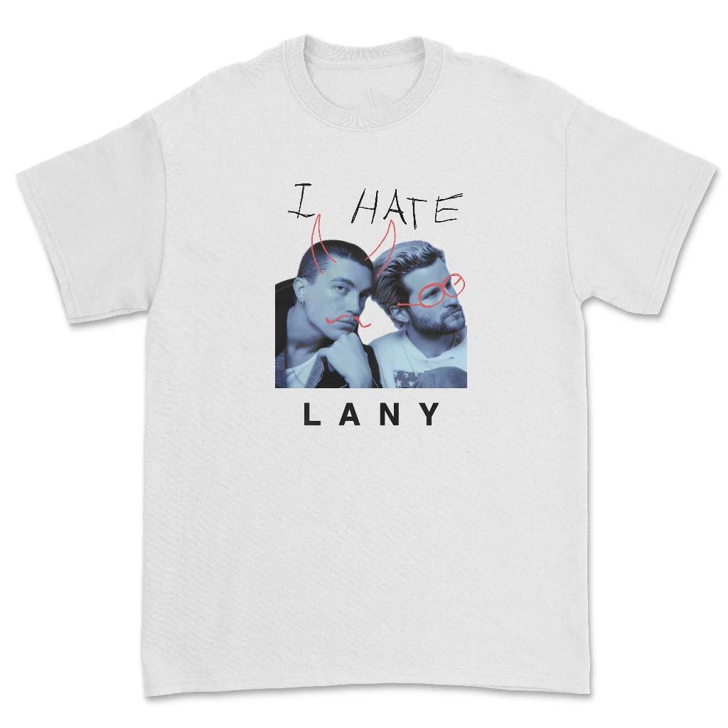 

NEW shirt LANY band white 100% Cotton T-shirt Mens Tees Top Unisex short sleeve All sizes 2F641 2XL