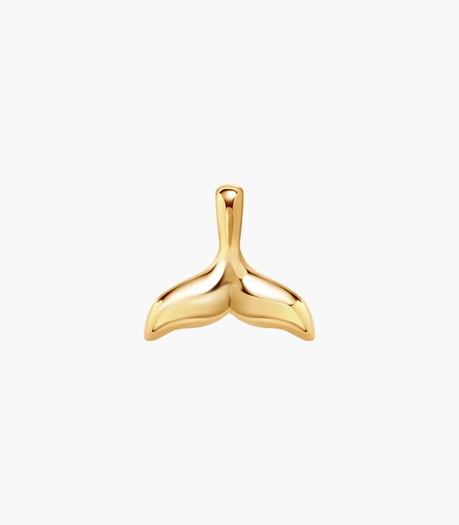 Mcel 18K Serendipia Whale Tail Pendant