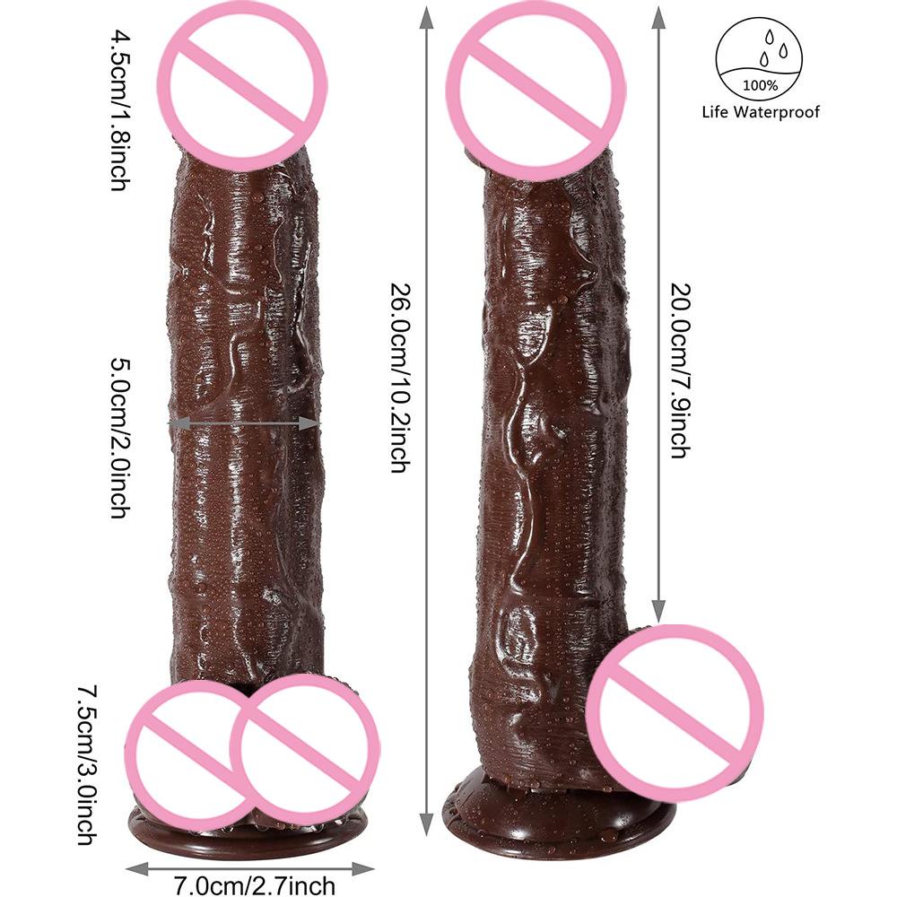 26CM Large Simulation dildo Female Masturbation Fake Penis JJ Adult Products