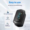 Rechargeable heart rate measurement fingertip type oxygen saturation monitor foreign trade finger clip type pulse oximeter
