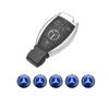 TXF4   14mm Car Key Emblem Stickers Accessories For Mercedes Benz AMG E S C A B Class GLE GLS CLS GLC CLA GLA GLK GLB W205 W206 W221