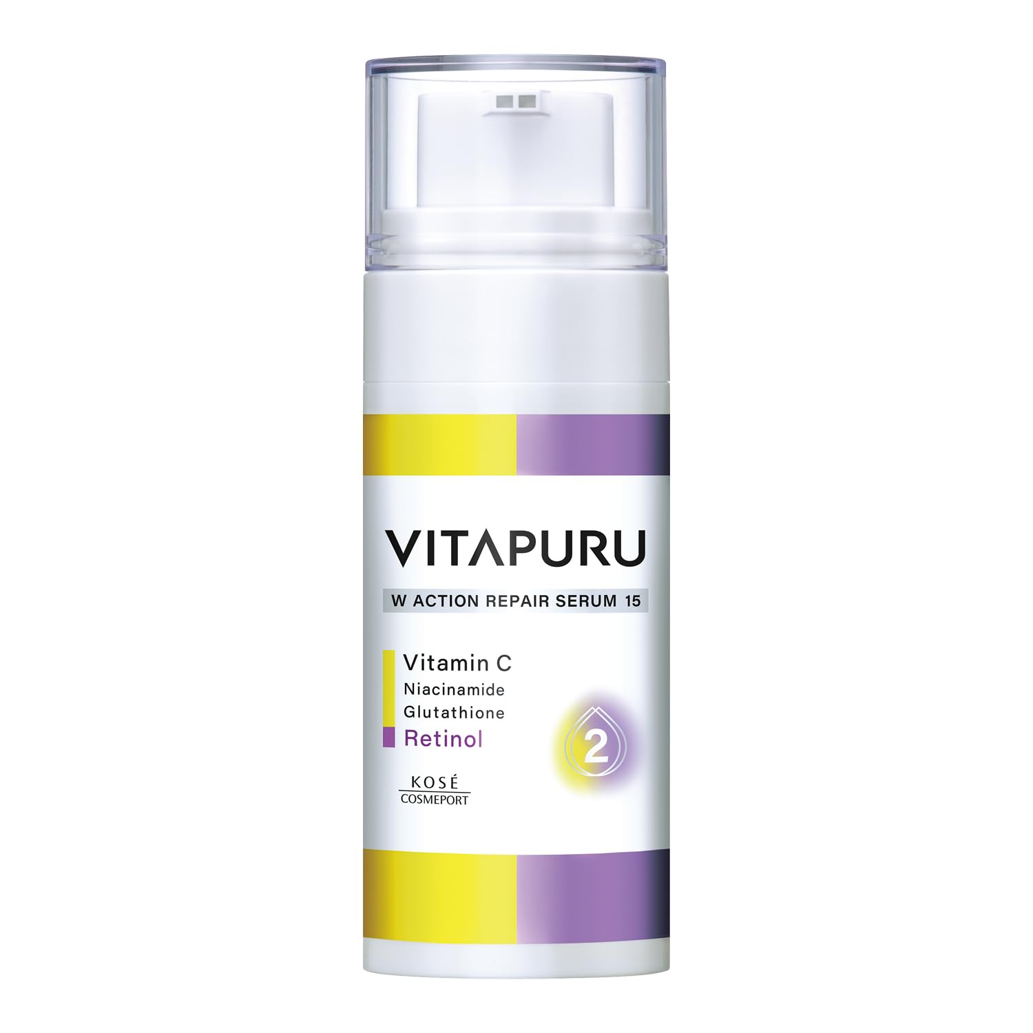 

Vitaple Сыворотка двойного действия для восстановления 15 витаминов Ретинол Ниацинамид Поры