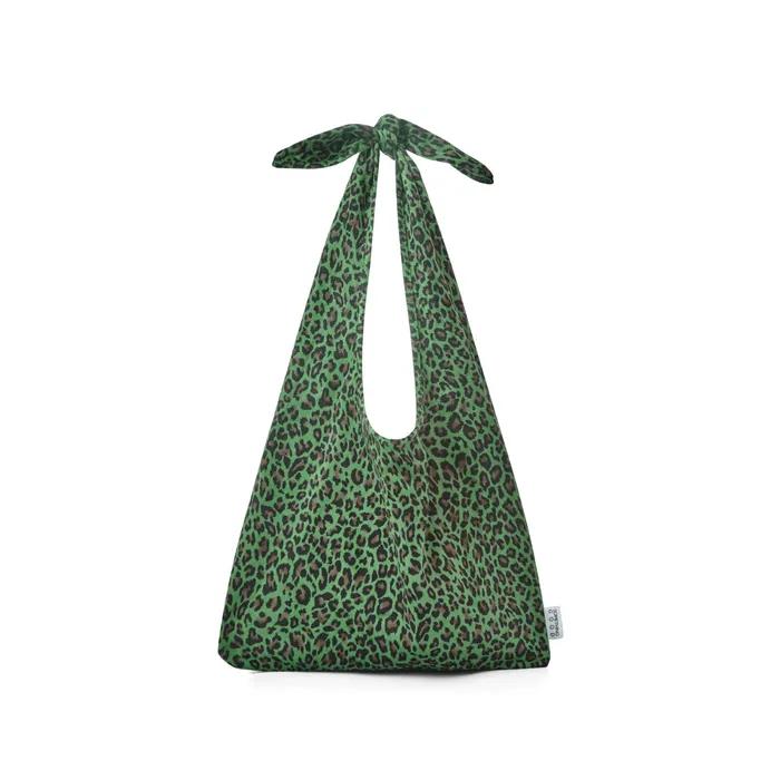 Leopard Print Tie Eco Bag_4 Color
