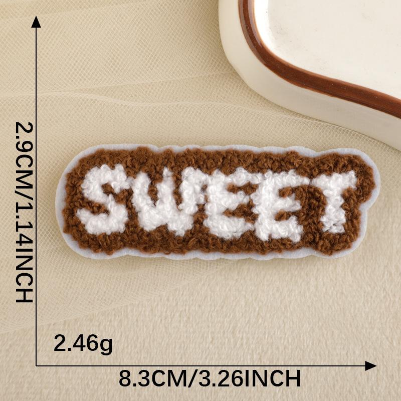 

Self Adhesive Biscuits French Frie Patch For Clothing Iron On Embroidered Fabric Badge Patch Diy Apparel Accessories A1