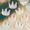 Hair Accessories Children'S Clothing Accessories Badge Logo Sequined Crown Accessories Hairpin Cloth Label Clothing Accessories Patch Patch Cloth
