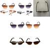 Classic Retro Style Uv400 Protection Sunglasses For Men And Women In Bold Black Gold Frame