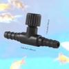 Practical-30 Pieces 2-Port Fish Tank Valve Plastic Air Pump Control Valve Aquarium T-Shaped Control Valve