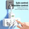 Multipresa EU con Interruttori Individuali e 4 Prese AC – Design Portatile, Porte USB/Type-C Opzionali