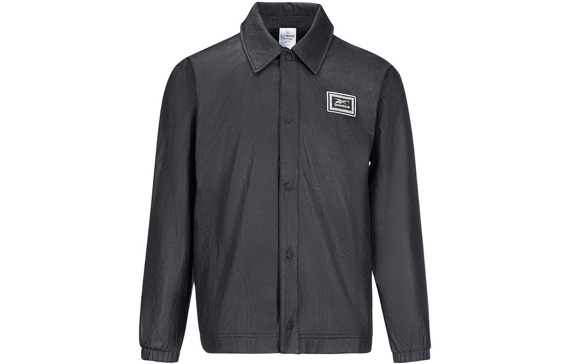 Reebok Jackets Men s Black Lapel Moderate Other HU2016 L