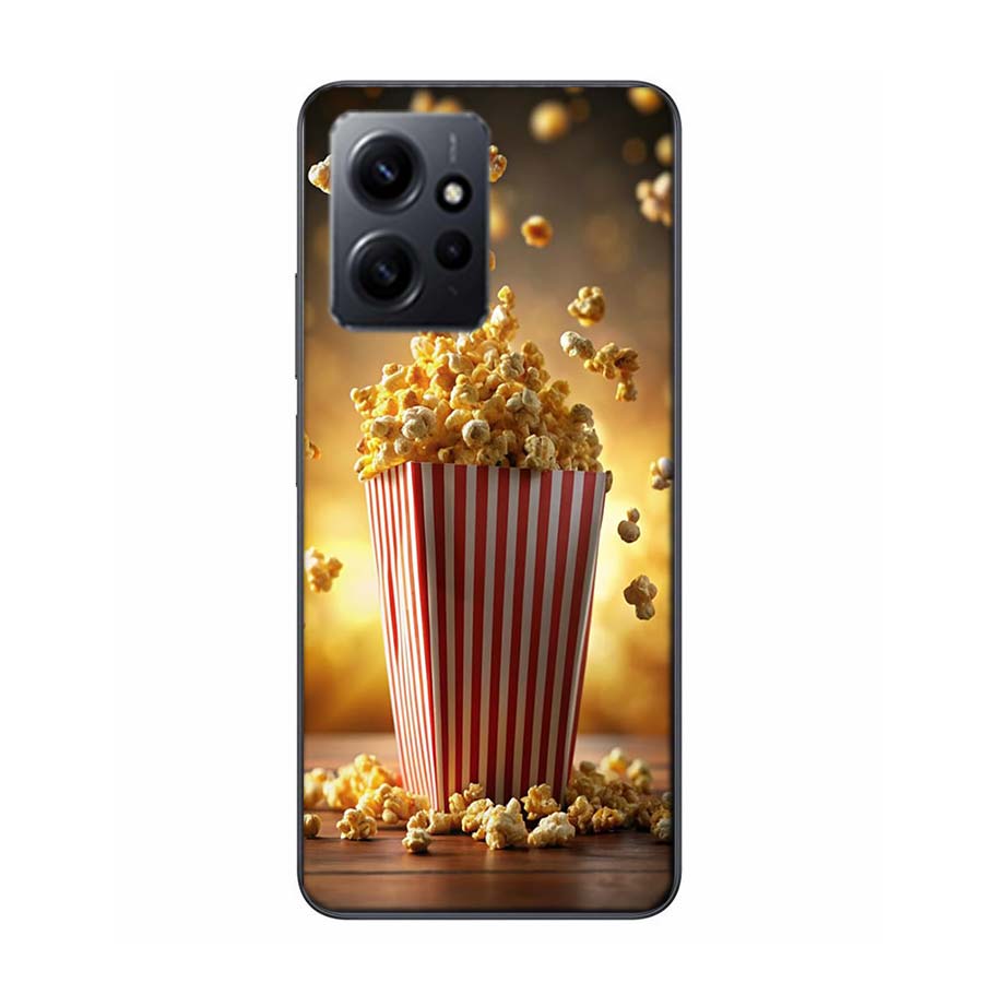 Food Fries Beer Cheese Sushi Cookie Phone Case For Redmi Note 14 15 Pro 5G 13 12 Pro Plus 11 11T 11E 11S 10 Pro 10S 9 9S Cover C