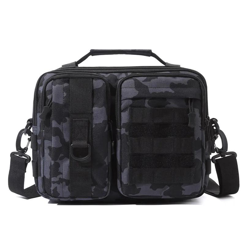 

Trekking Tactical Handbags Shoulder Bag Camping for Man Hiking Travel Climbing Fishing Sling Crossbody Outdoor Weekend Tool Bag