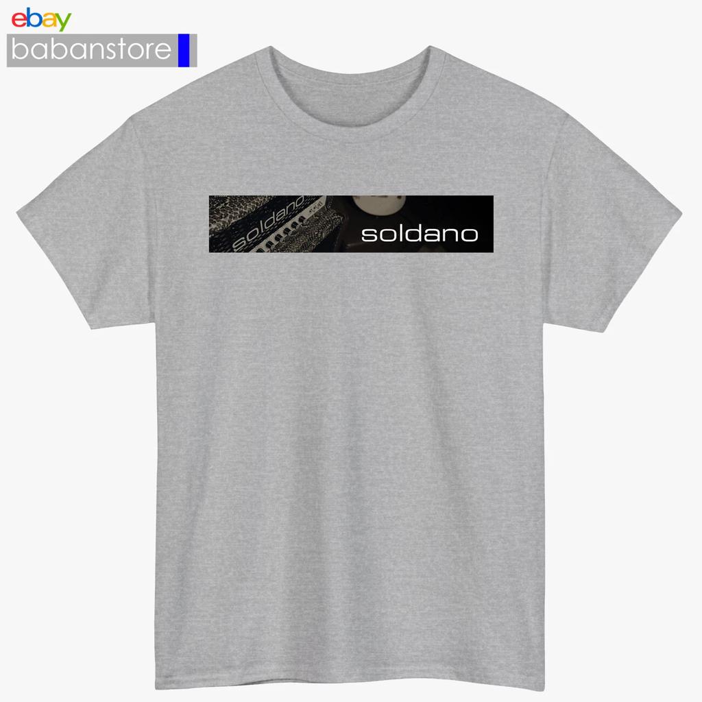 Soldano Custom Amplification Black/White/Grey/Navy/Red/Light Blue T Shirt S-5XL
