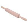 Rolling Pin for Baking Clay Shaping Beachwood Solid Wood with Stainless Steel Ball Bearing